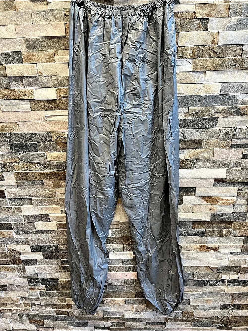 Athletic Works Sauna Suit Vinyl Gray L/XL NWT